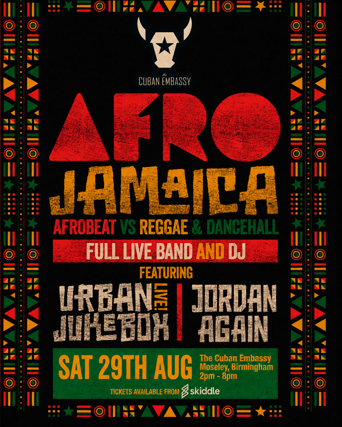 Afro Jamaica Day Party
