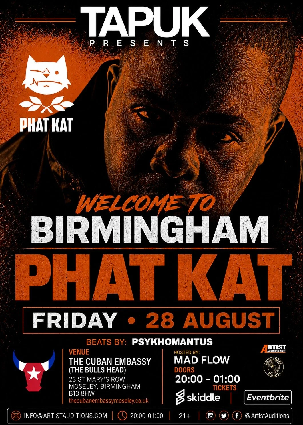 PHAT KAT (Detriot USA Hip Hop) X PSYKHOMANTUS (BHX)