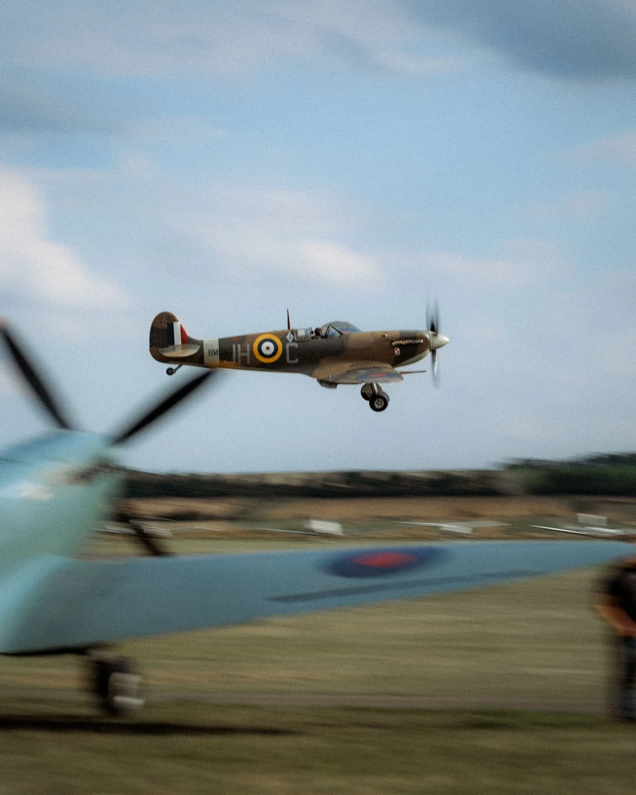 Spitfire Rn201 The Aircraft Restoration Company vintage aircraft