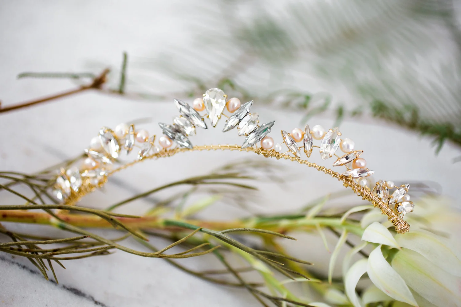 Lia — Emma Katzka | bohemian + glamorous bridal accessories display picture 1