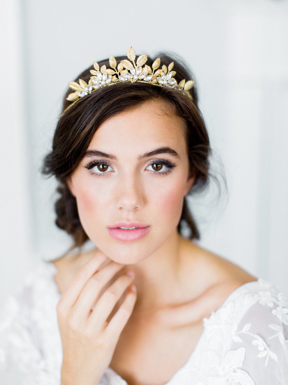 Bridal Tiara from Emma Katzka - Lia Lia — Emma Katzka | bohemian + glamorous bridal accessories main image 4