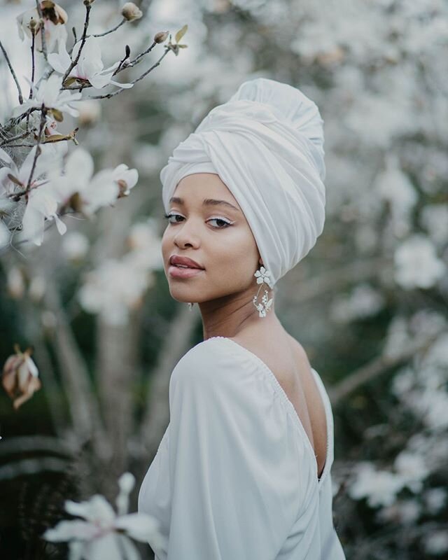 The vibe of this look featuring our Zahra earrings is positively DREAMY! ⠀⠀⠀⠀⠀⠀⠀⠀⠀
Photo: @ramsey.yanney.photography 
Model: @__lexxie.nicole__ 
Florist: @bearded.florist 
Dress: @alena_fede_design 
hair/makeup: @victoriaimage