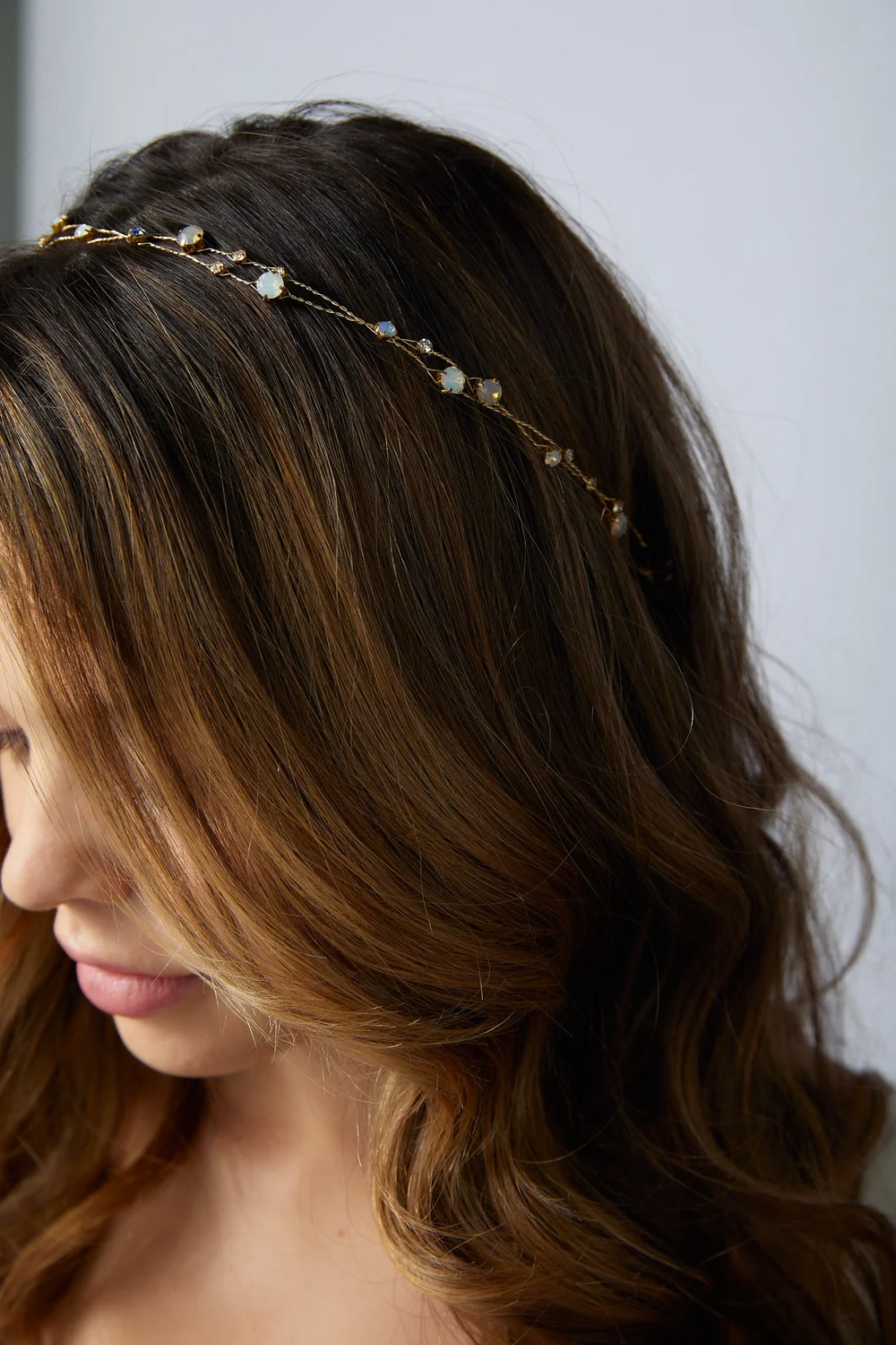 Anthropologie Emma Katzka Bridal Headband New Elegant Gold Crystal Headband Anthropologie Emma Katzka Bridal Headband New Elegant Gold  main image 3