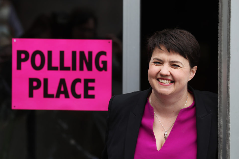 Ruth Davidson, rising star, MSP and leader of the Scottish Conservatives