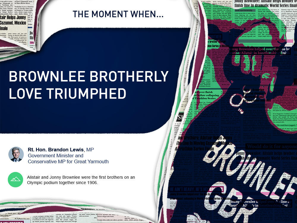 Read more about Brandon Lewis' moment...