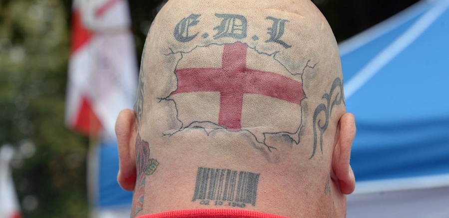 A committed English Defence League member