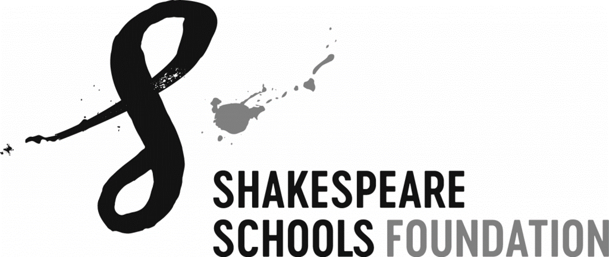 Shakespeare schools foundation logo B&W.png