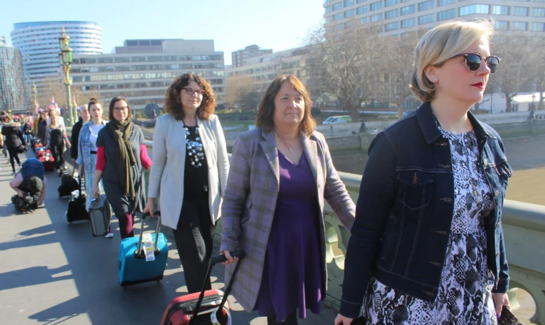 MP’s on the Amnesty International march for reproductive rights in Northern Ireland