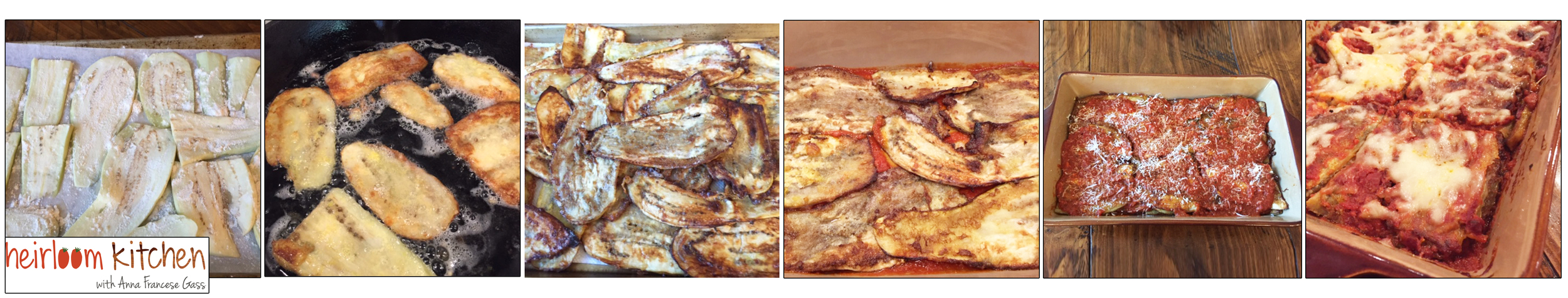 EGGPLANT PARMIGIANA, STEP BY STEP.