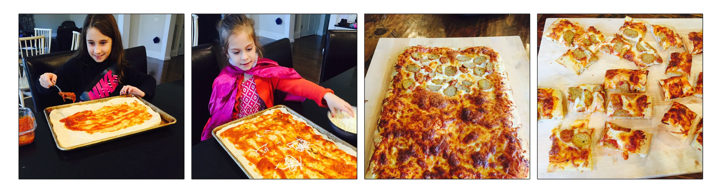 PiZZA, STEP BY STEP.