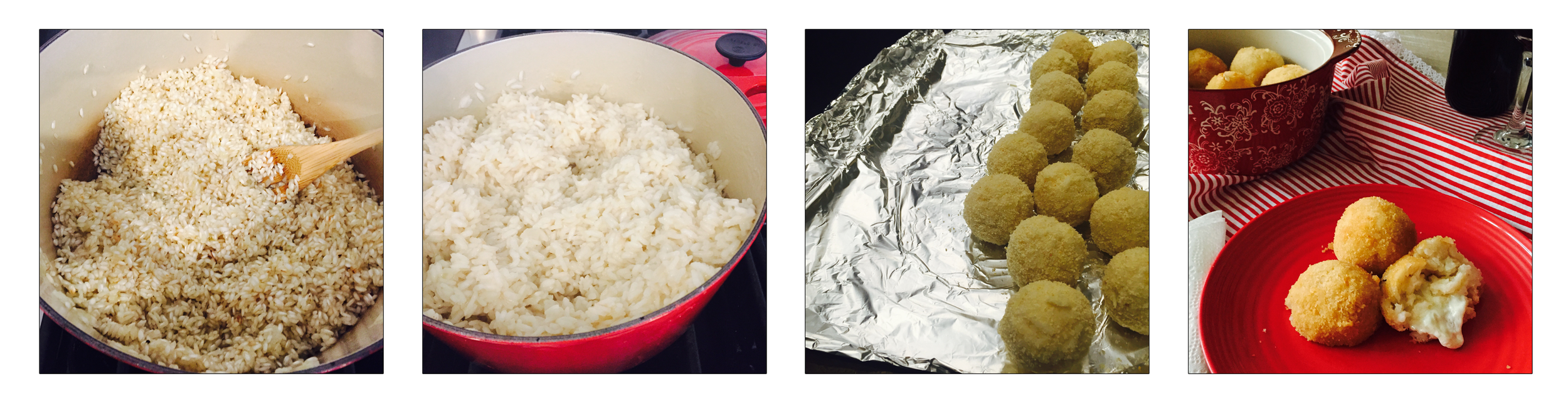 RICE BALLS, STEP BY STEP.