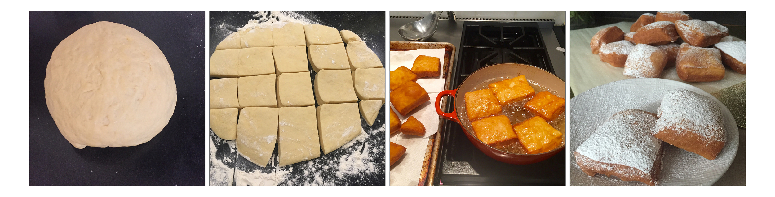 beignets, step by step.