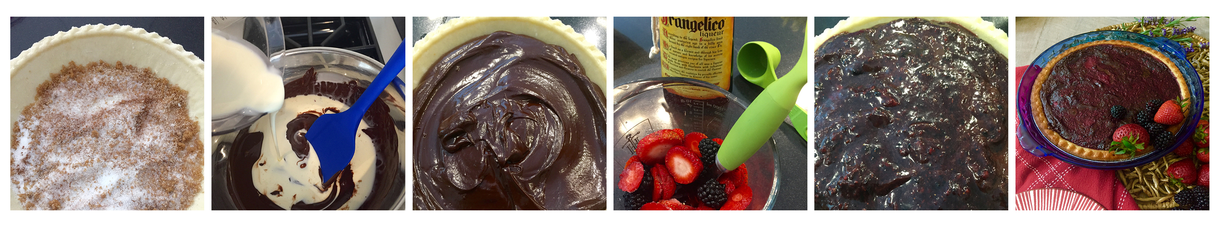 Lonely chicago pie, step by step.