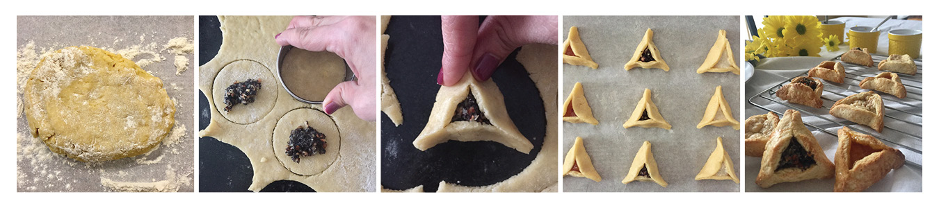 hamentaschen, step by step.