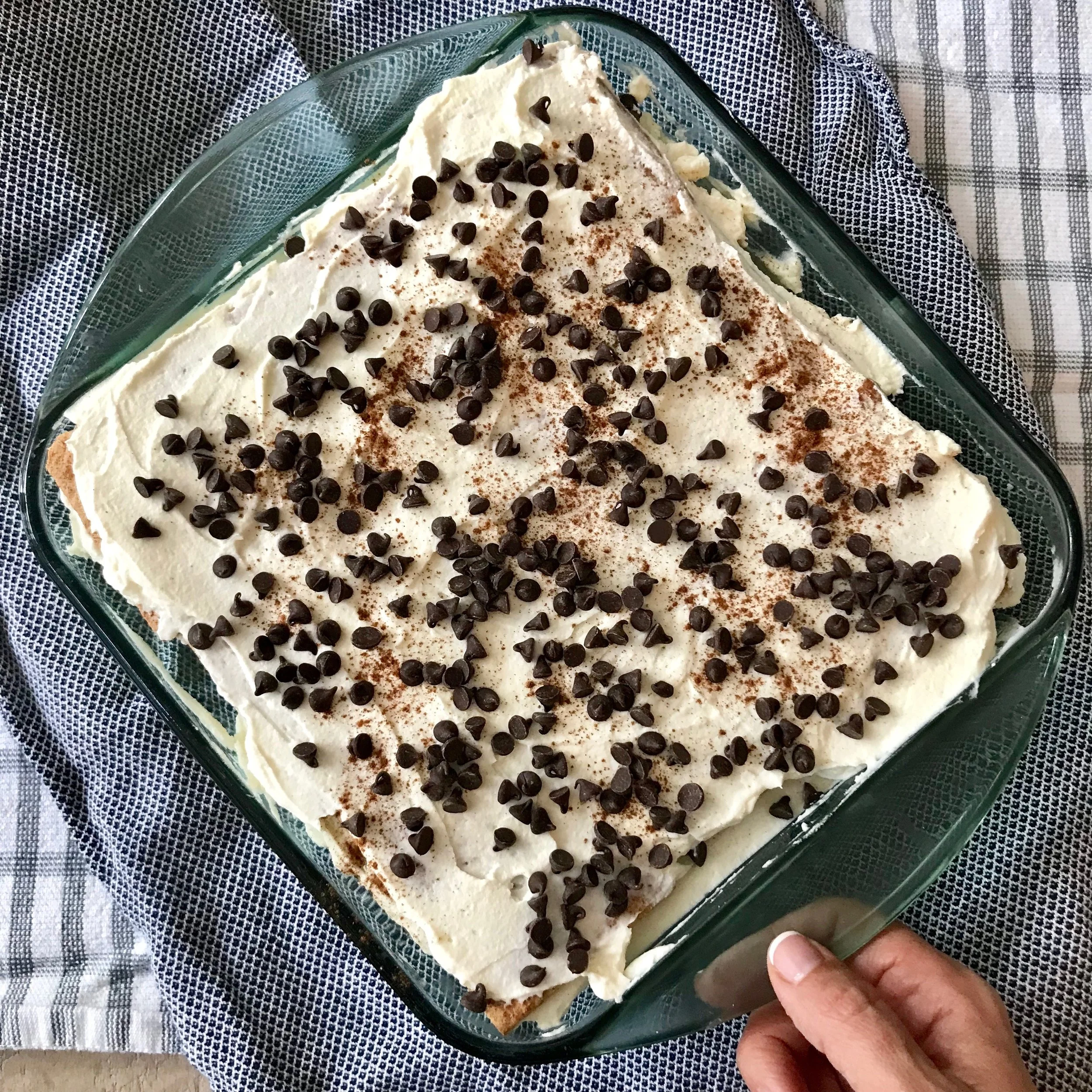 Cannoli Icebox Cake