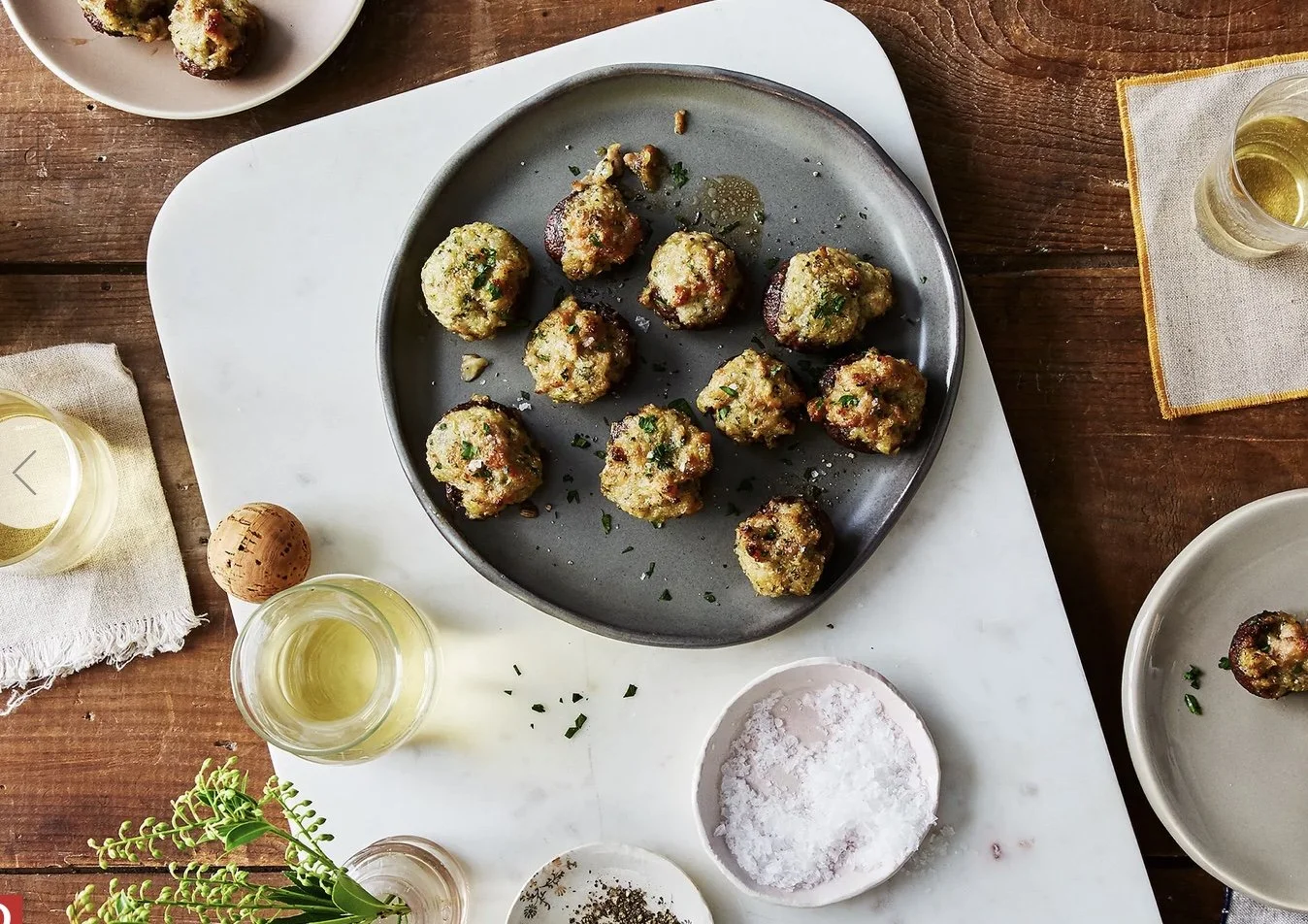 Mamma Gina's Stuffed Mushrooms