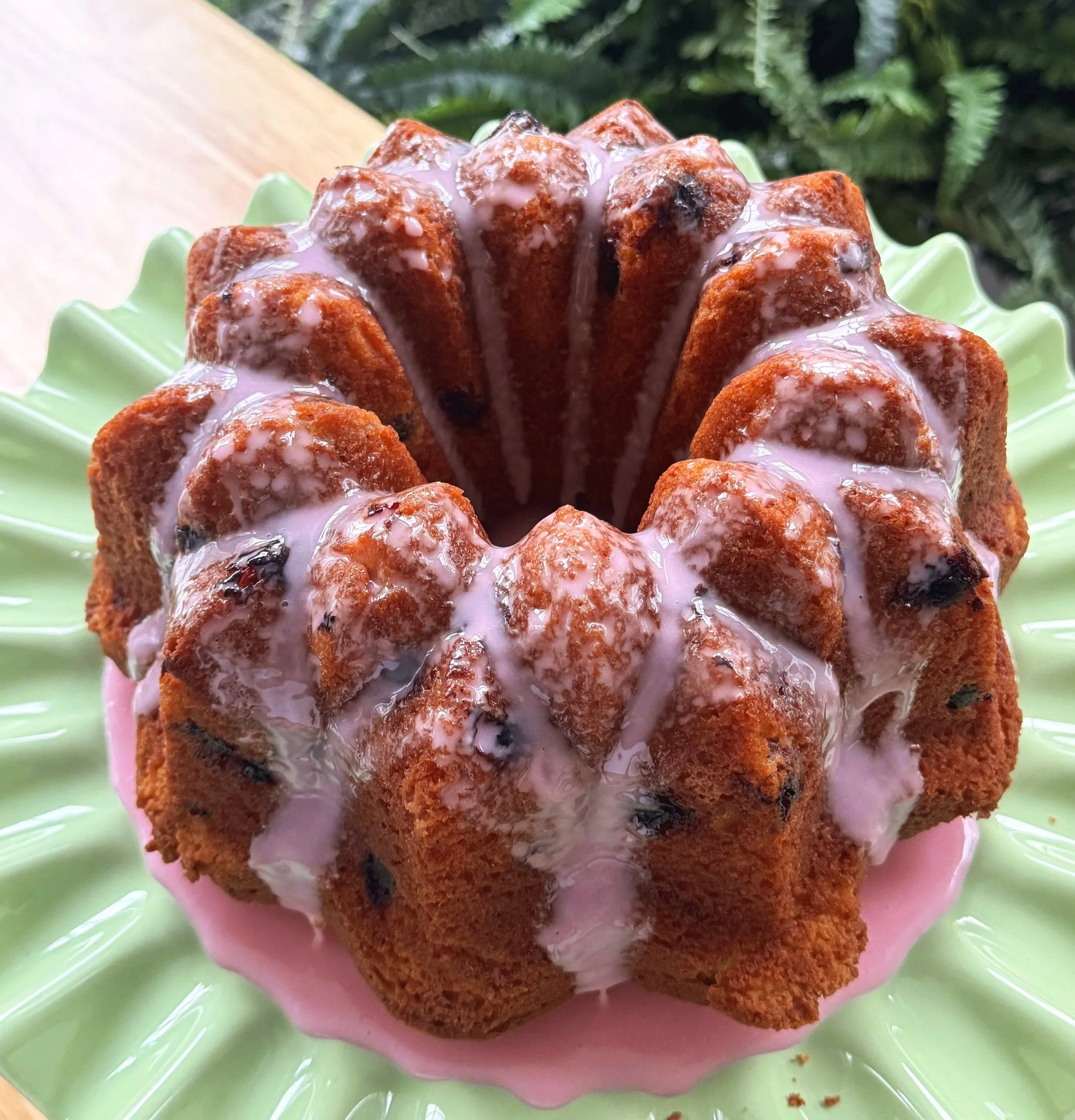 cranberry orange bundt cake