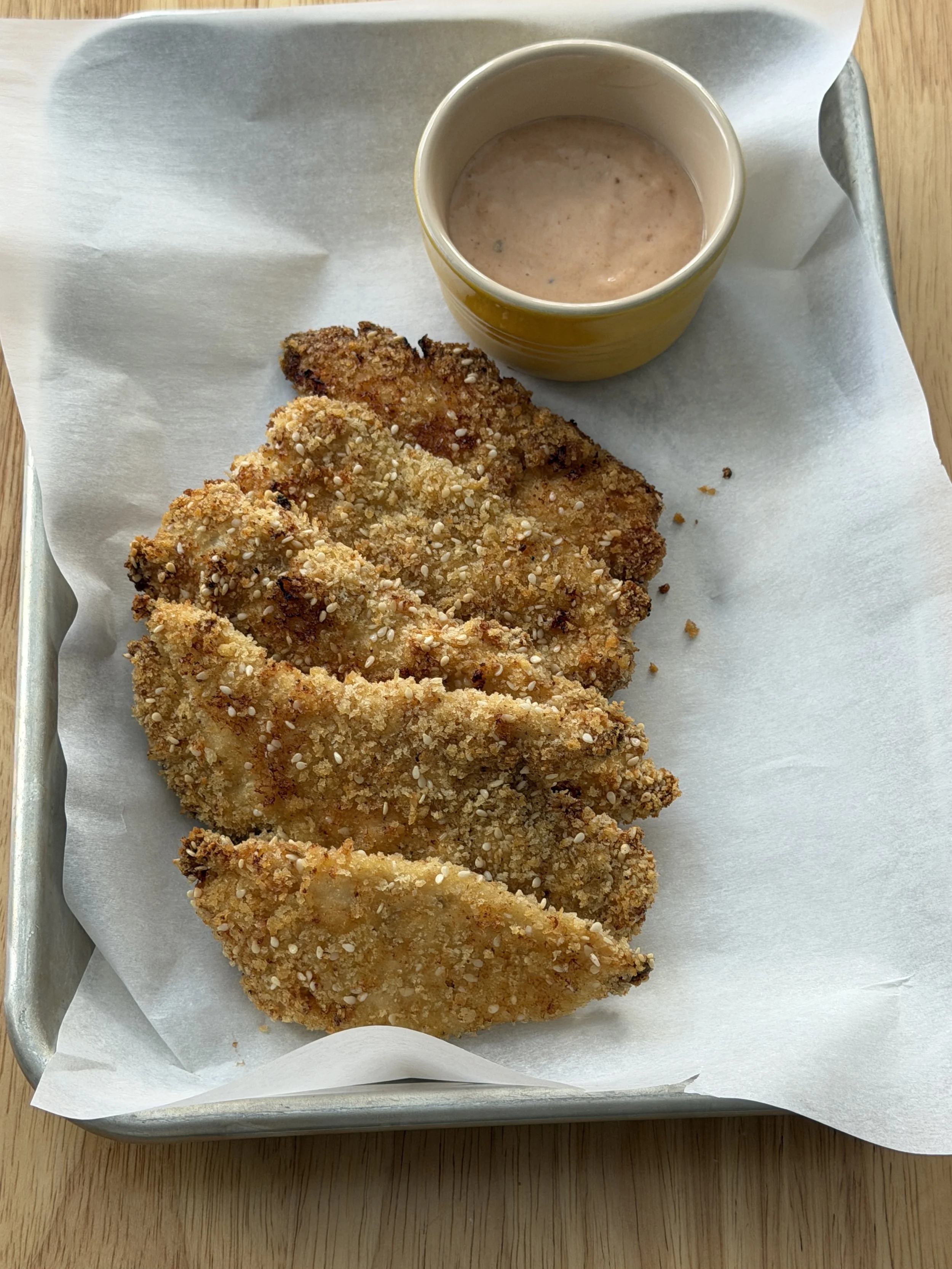 homemade chicken fingers