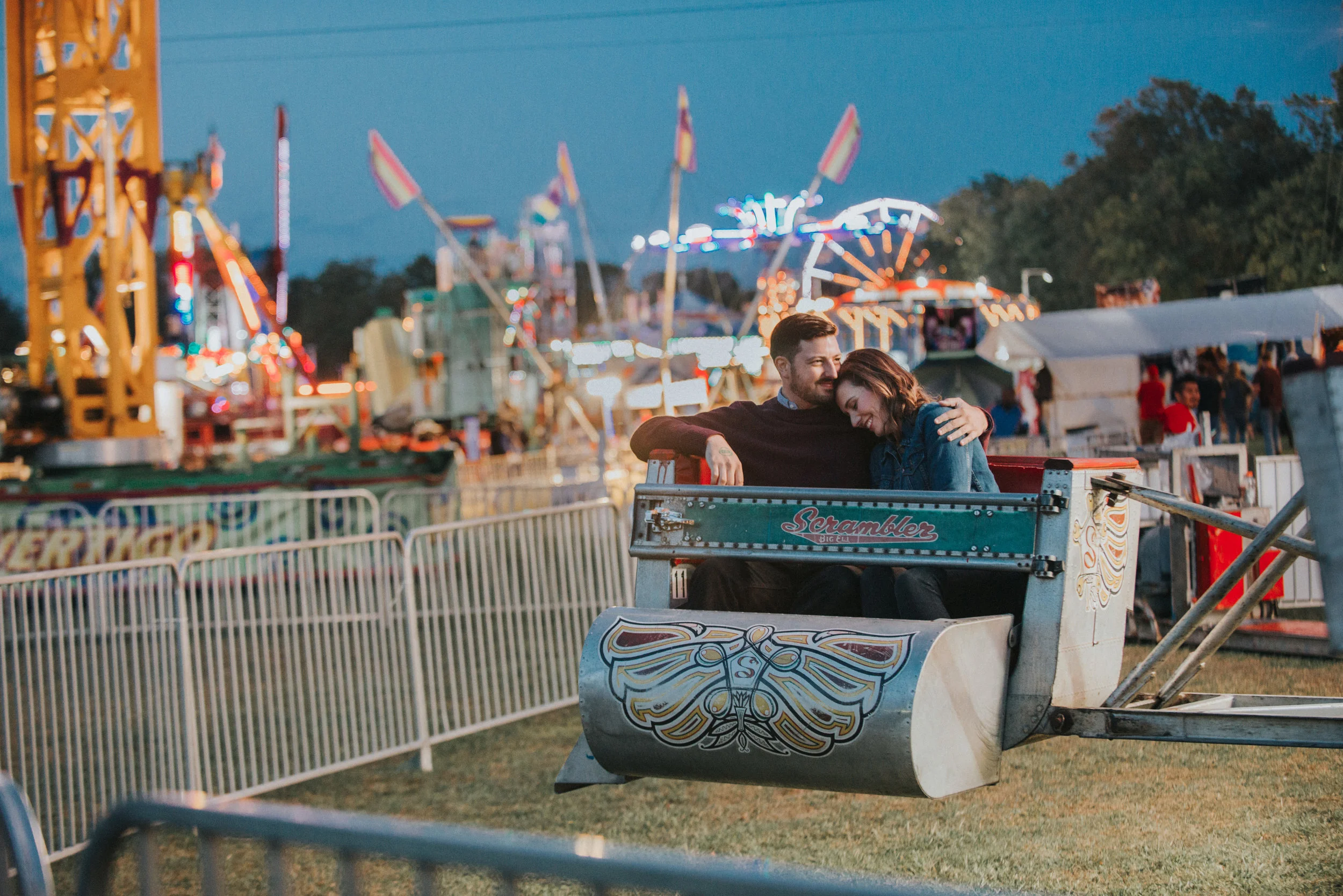 County Fair Engagement Session // Upstate New York // Julie & Greg