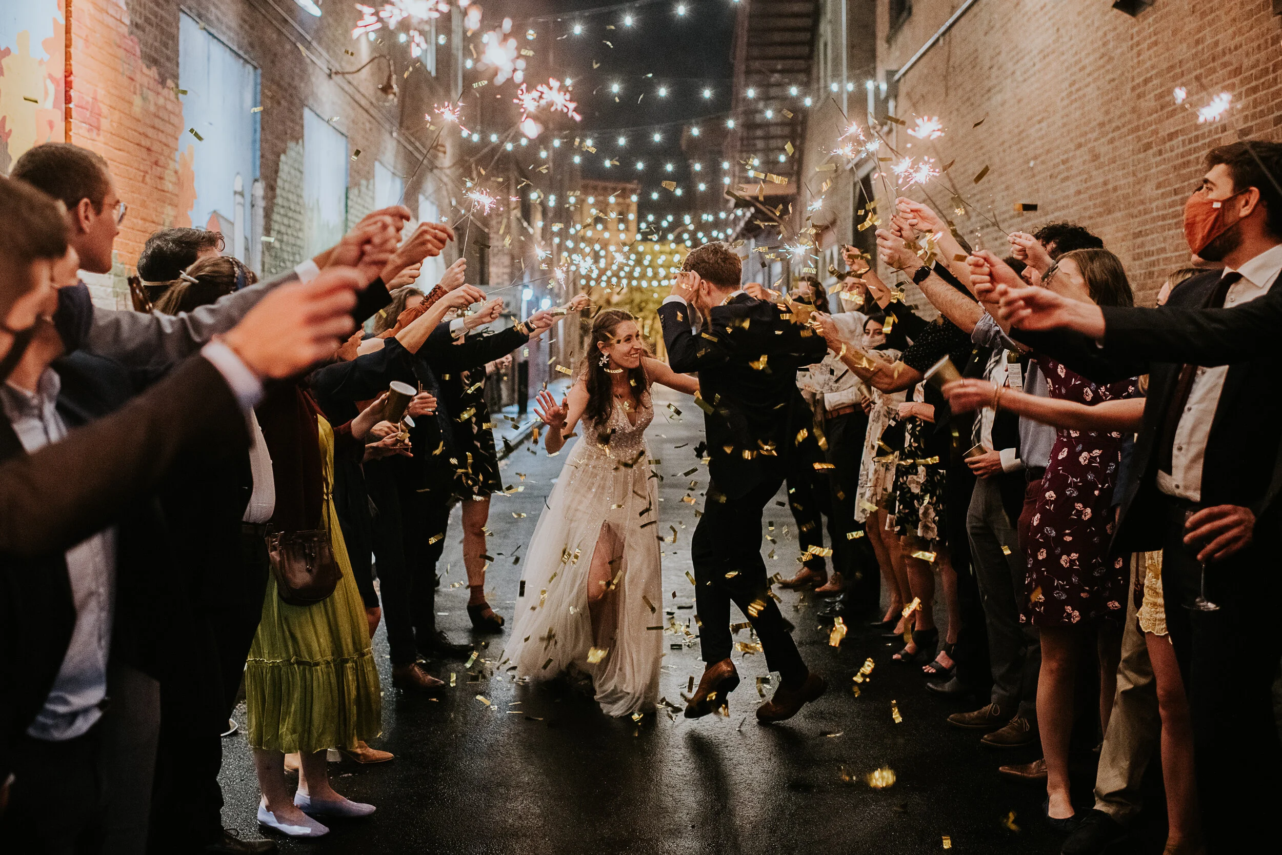 Intimate DIY Karaoke Wedding // Troy, New York