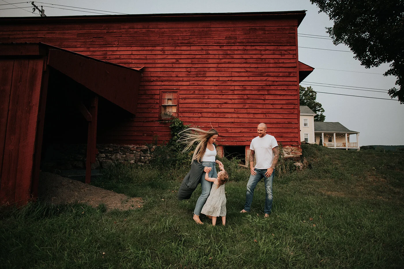 Backyard Family Session in Upstate New York