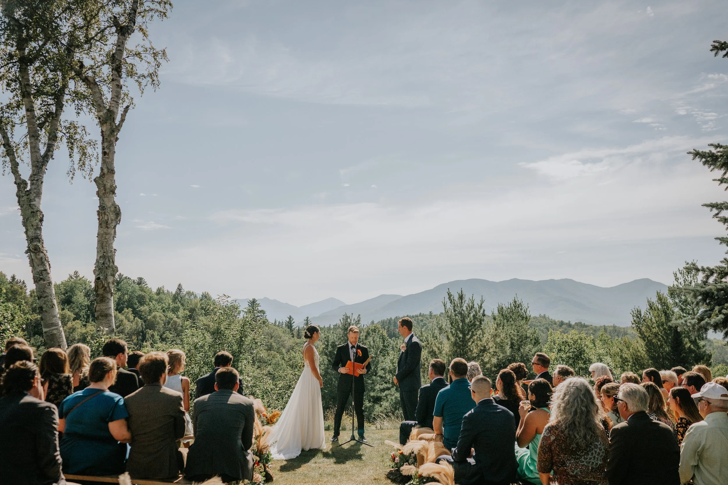 Relaxed Fall Wedding // The Adirondacks 