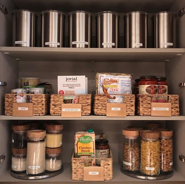 There are a lot of kitchen activities that are done rarely but need to be accounted for in a small space such as baking. The perishable items are also constantly changing. Think through your kitchen with post-it notes before doing the work of moving 