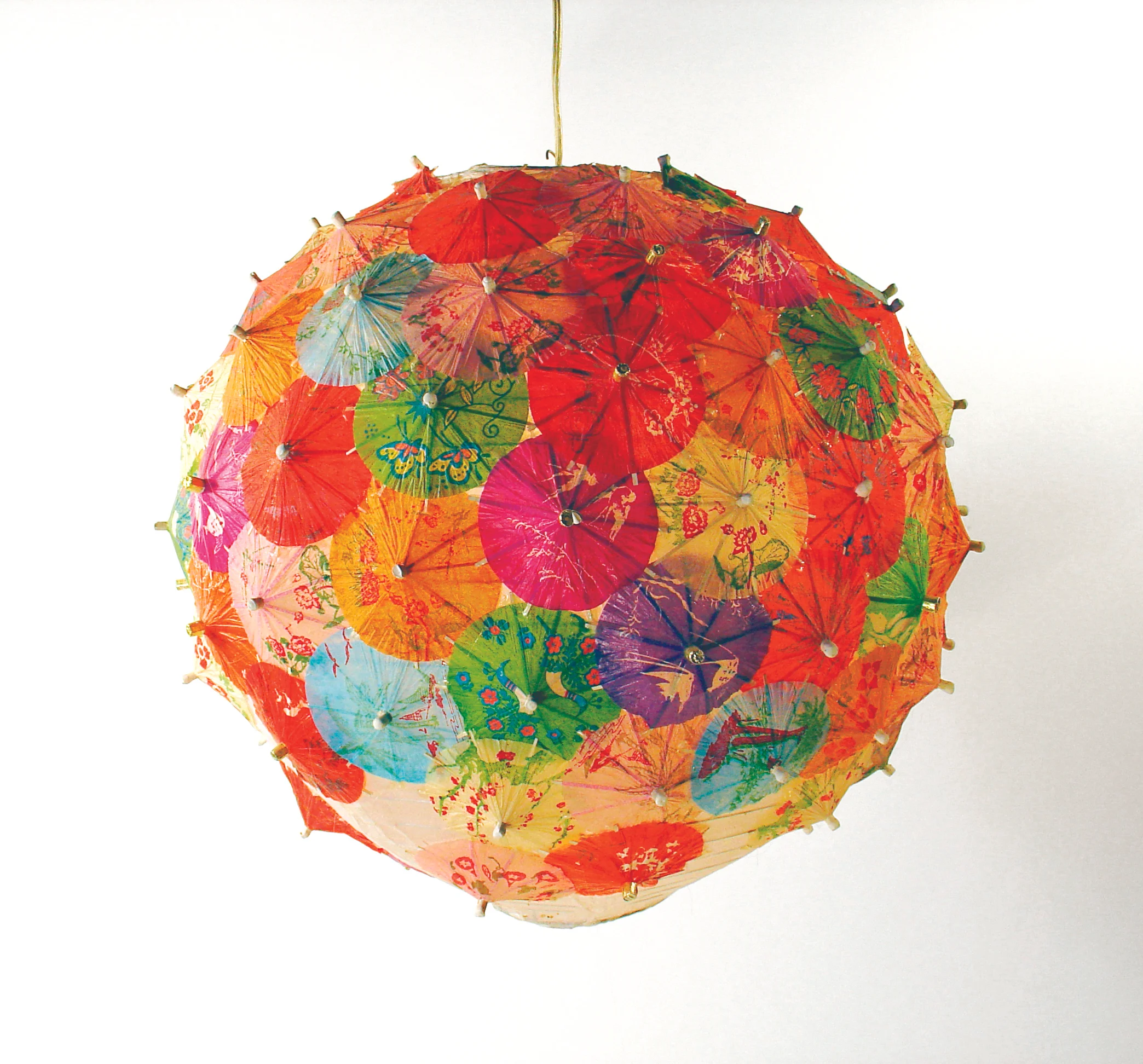 Paper Cocktail Umbrella Fixture