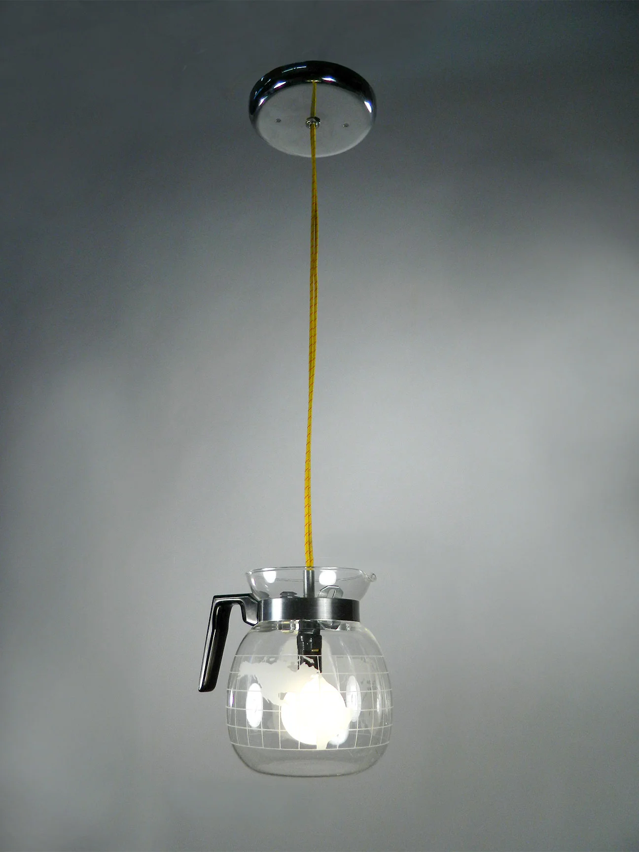 Nescafe Coffee Pot Pendant Light