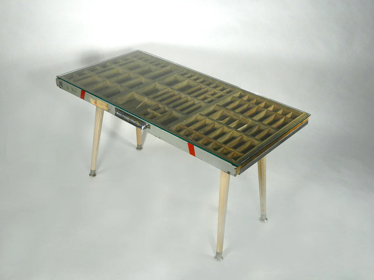 Printer Drawer Coffee Table