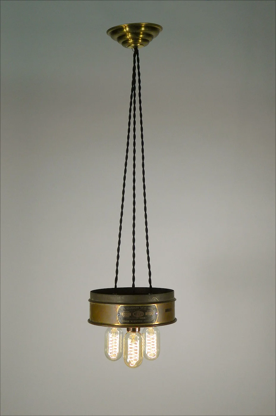 Steampunk ceiling Fixture