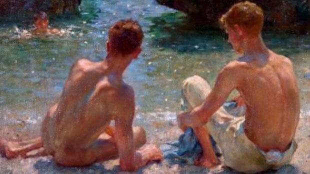 The Critics, by Henry Scott Tuke: our favourite piece at Queer British Art.