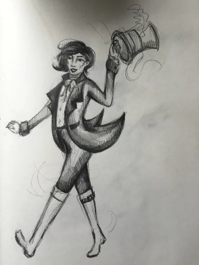 Dr. Tumbleweed, rough concept art