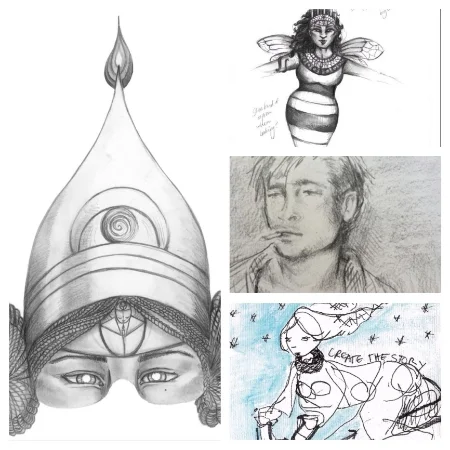 Artwork from the stellar design team at Camp Now. Uploaded along with songs.