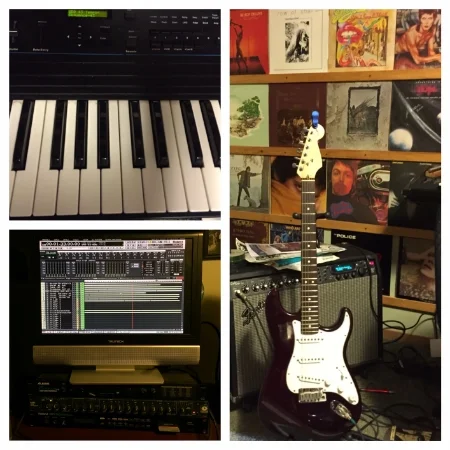 Among my current Crealitation efforts are writing and recording music