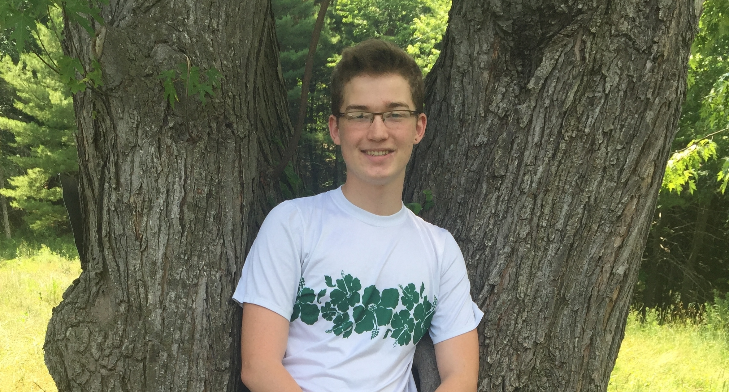 Me at my house/farm on the oldest tree on our property.