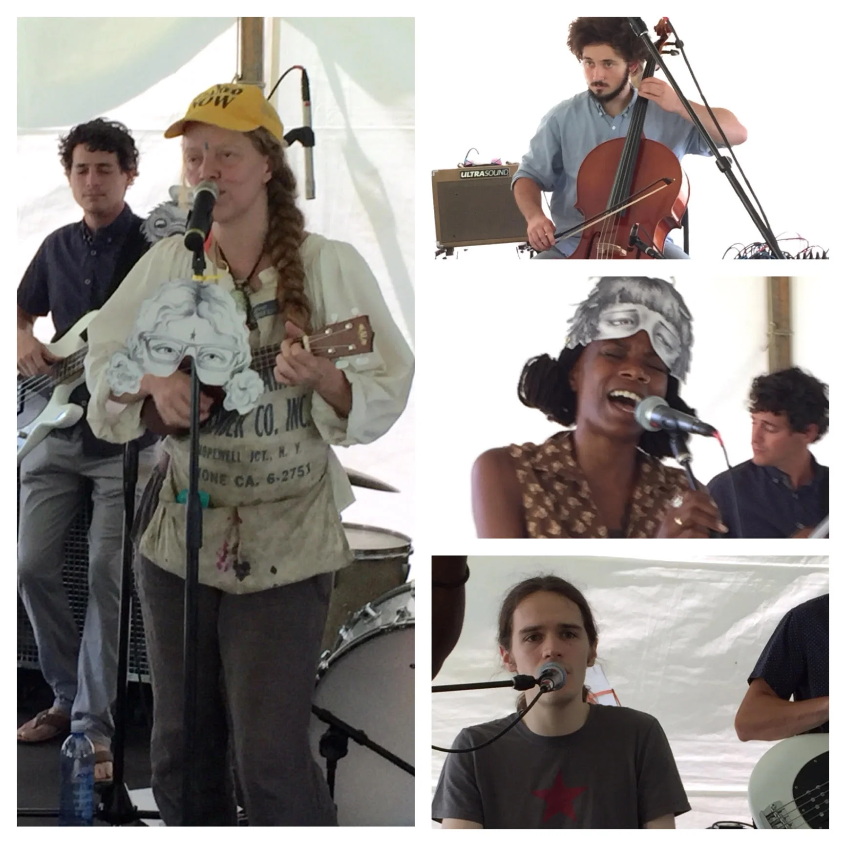 Cassidy A. Maze and other outstanding musicians joined Cureado on stage to help the song take flight.