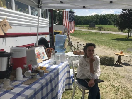 Myself at the Creality Market