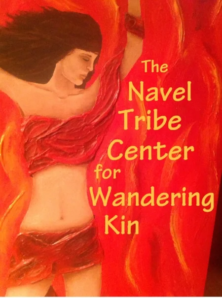 The proposed banner hanging outside each Navel Tribe Center based on artwork by Carly Zebell