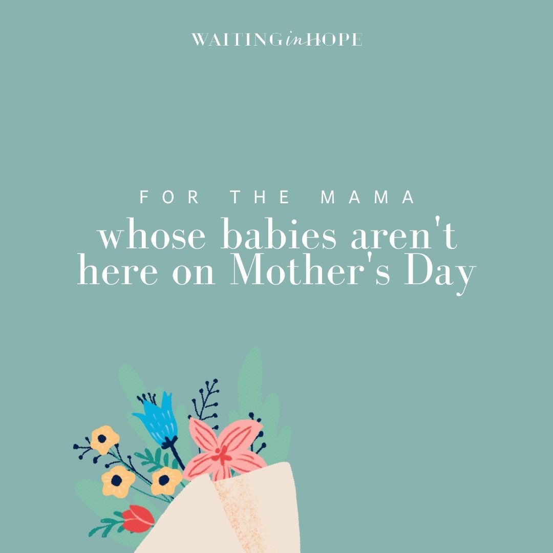 &ldquo;Happy Mother&rsquo;s Day! Oh wait, you ARE a mom aren&rsquo;t you?&rdquo; The barista suddenly made everything awkward. I leaned into the awkwardness and said, &ldquo;Yes, actually I have six babies waiting for me with Jesus in heaven&rdquo; a