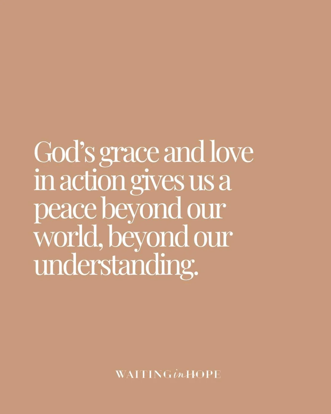 &ldquo;Peace I leave with you, My peace I give to you; not as the world gives do I give to you. Let not your heart be troubled, neither let it be afraid.&rdquo;
‭‭John‬ ‭14‬:‭27‬ 

Even in the midst of miscarriage, I experienced God&rsquo;s peace. Wh