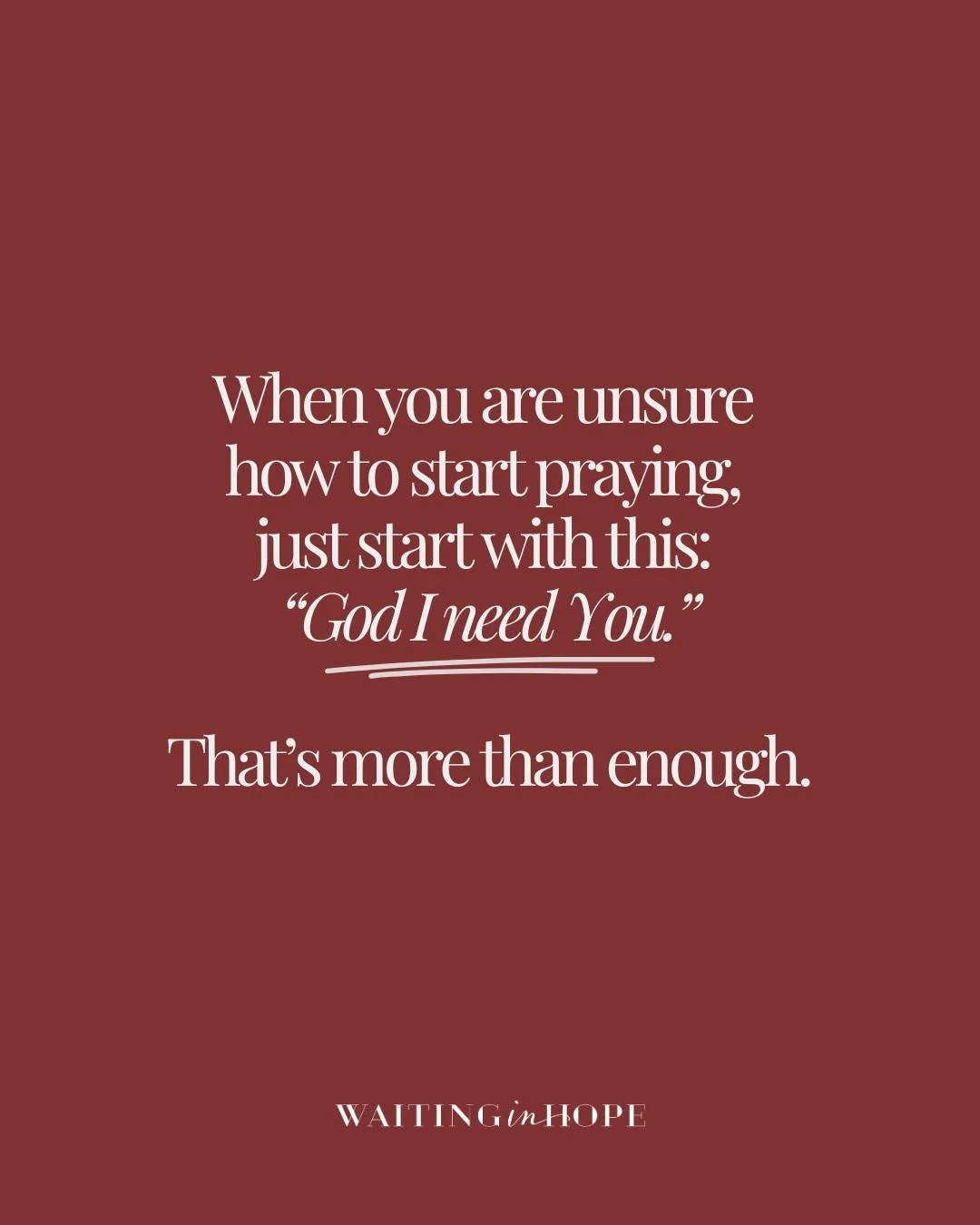 How do I pray?

Many people struggle with prayer. It can be hard, especially in seasons of heartbreak, grief, or uncertainty. When our hearts are heavy, prayer can feel uncomfortable or even impossible. Maybe you've thought, &quot;I don't know what t