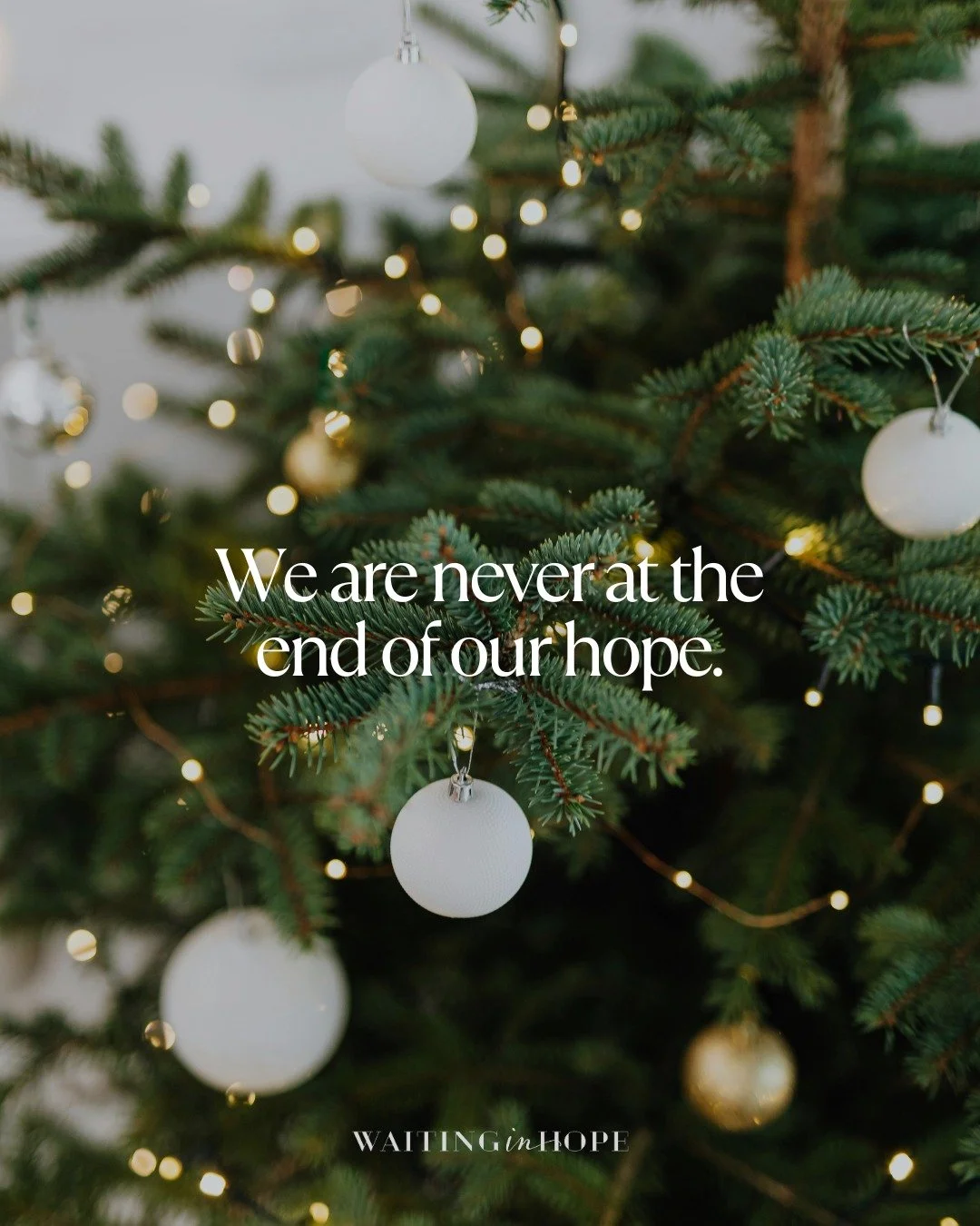 While reading 2 Corinthians chapter 4, I across this note in the study section of my Bible: &ldquo;Paul reminds us that though we may think we are at the end of our rope, we are never at the end of our hope.&rdquo; As I read that sentence two specifi