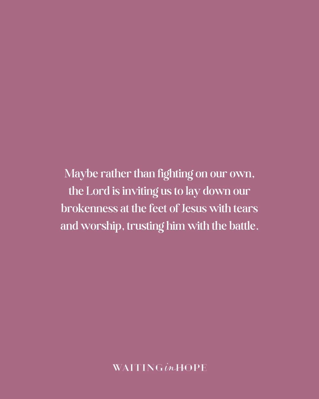 "I&rsquo;m not broken!" These were my fighting words for years.
Then the tender voice of the Holy Spirit said &ldquo;actually, you ARE broken- your body doesn&rsquo;t work the way it was intended to back in Eden and you live in a broken wor