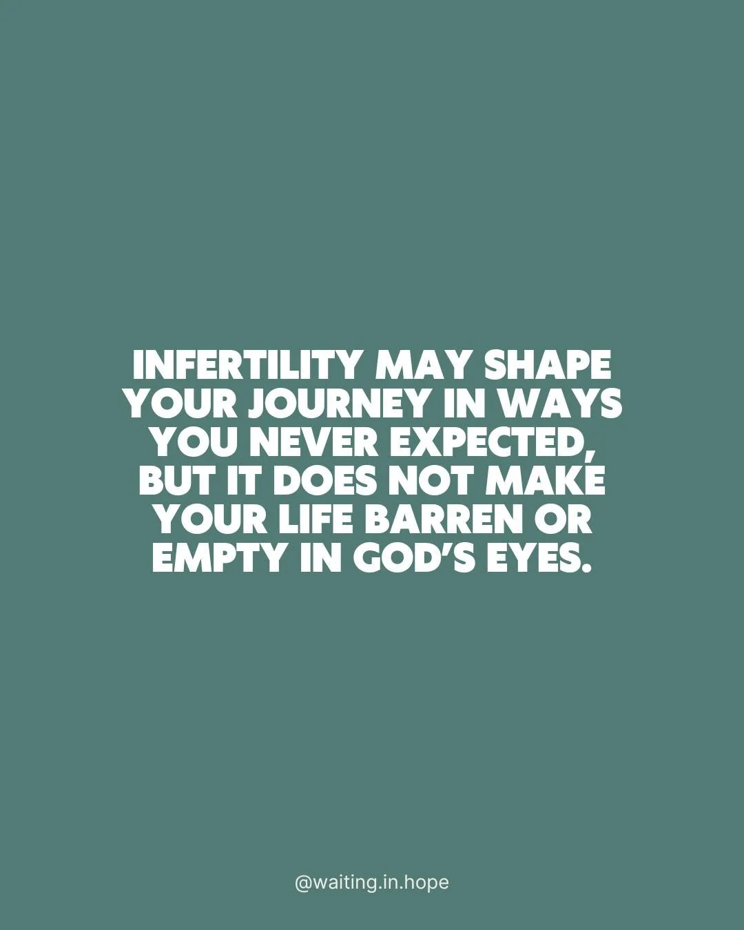 When walking through infertility, the word fruitful can feel painful. 

Scripture speaks often about fruitfulness, and it can be difficult not to interpret those passages through the lens of physical children or family growth.

But the Bible also spe