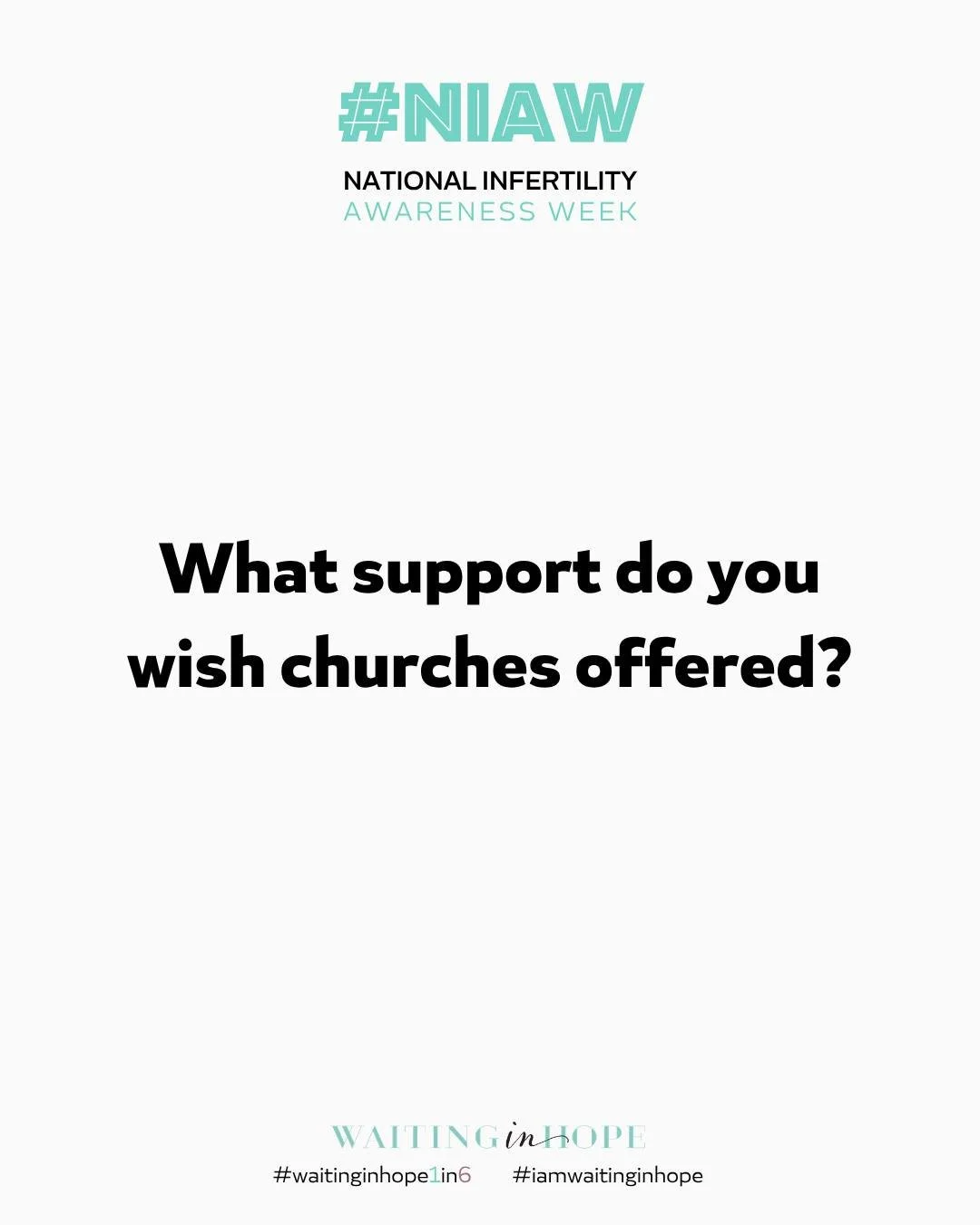 Church should be a place where people feel seen, supported, and safe in every season of life. But for many walking through infertility, this struggle can feel invisible in faith communities.

Sometimes people long for prayer, understanding, or simply