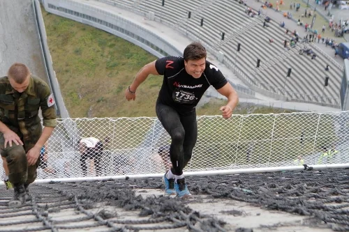 Målgang Toughest Race Holmenkollen 2014