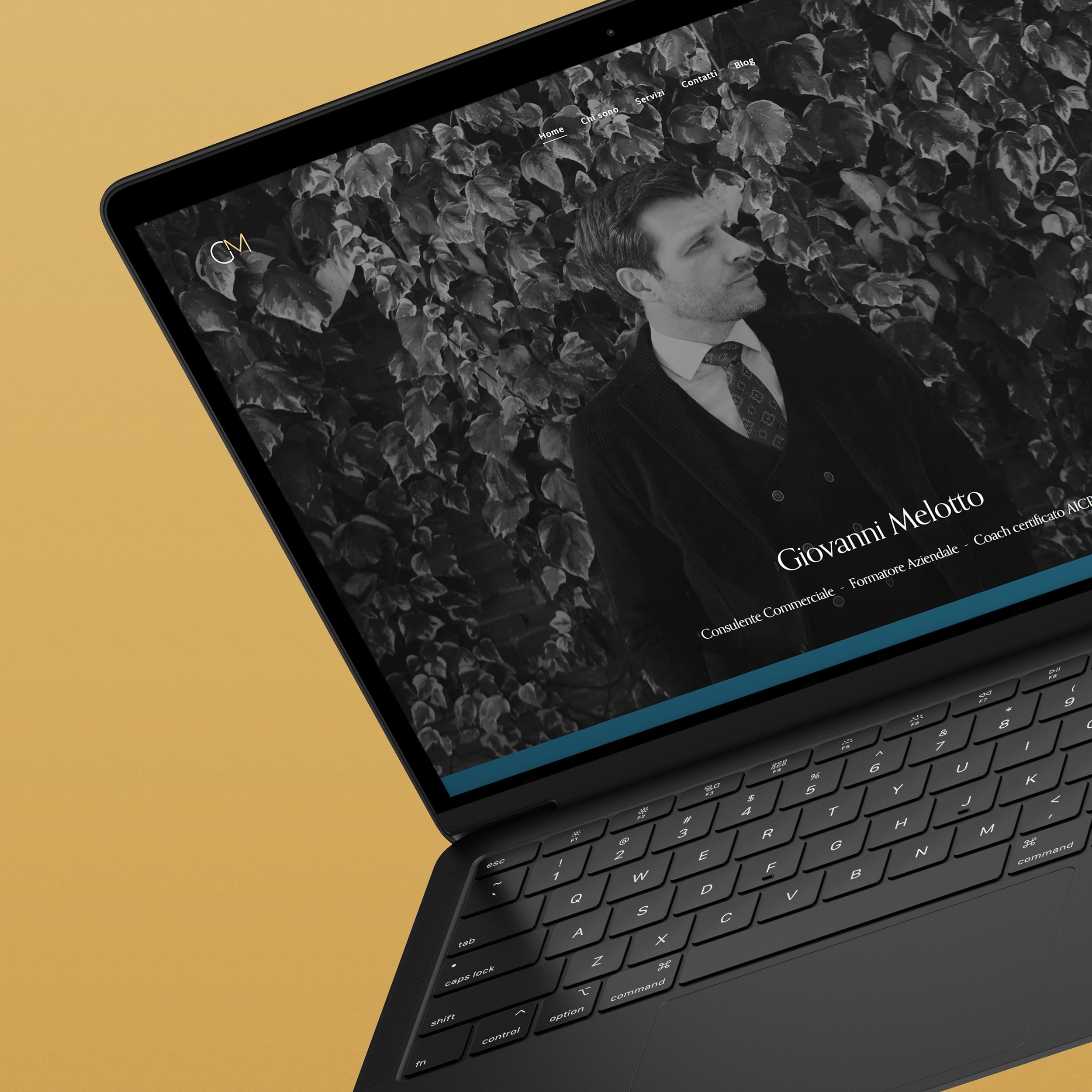 Giovanni Melotto - Logo &amp; Website Project