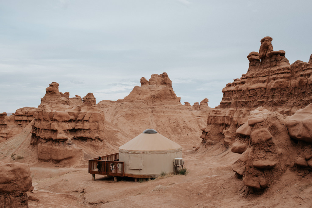 Yurt at Goblin Valley State Park