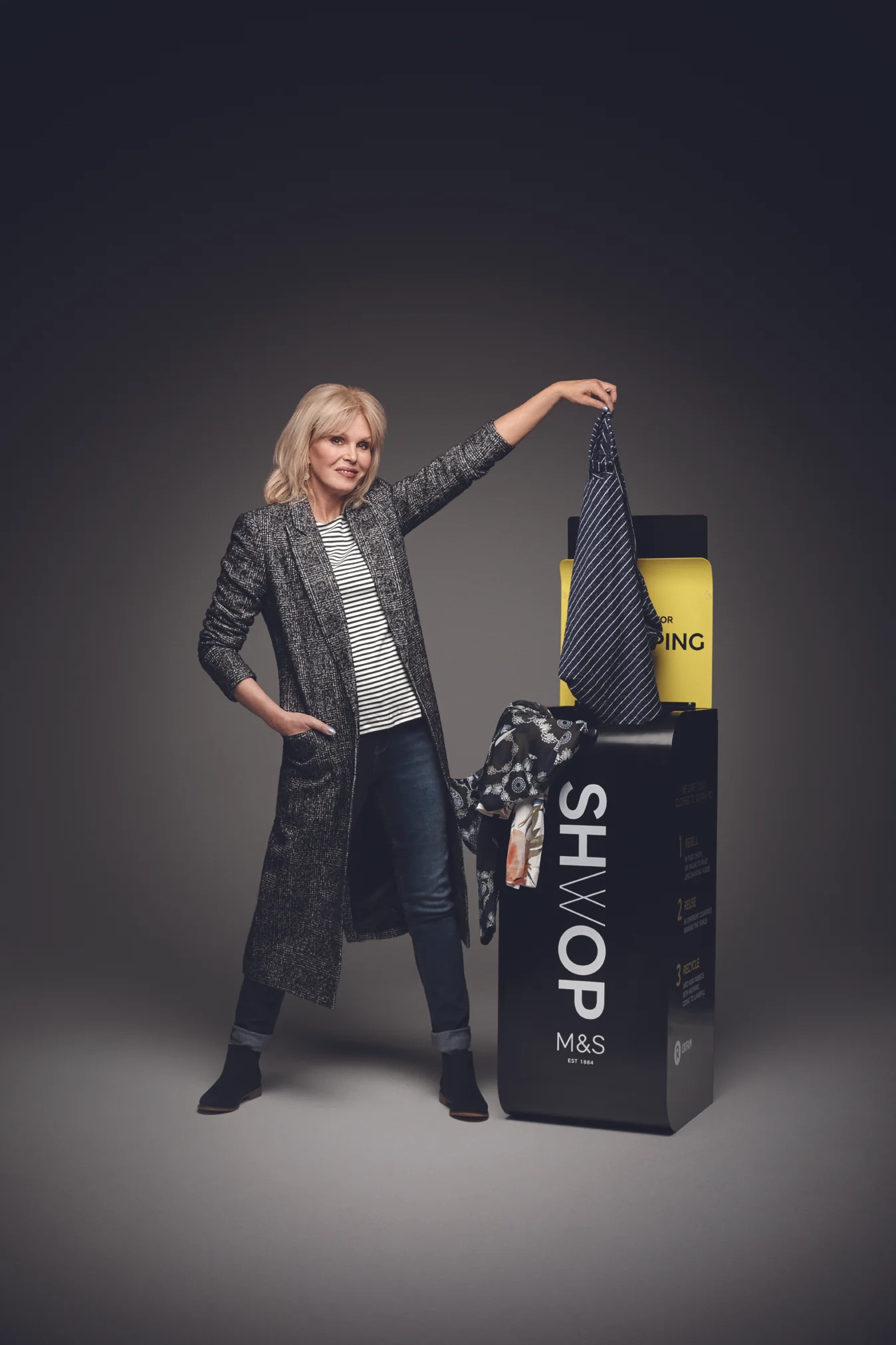 Joanna Lumley for Oxfam